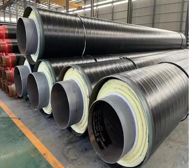 桂林钢套钢蒸汽保温管
